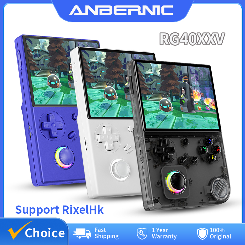Retro Gaming Os - Anbernic rg40xxv console de jogos portátil
