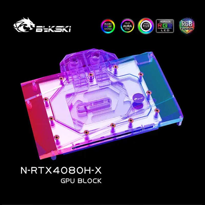 Nvidia Vga Rtx 4080 - Bykski gpu bloco de água para