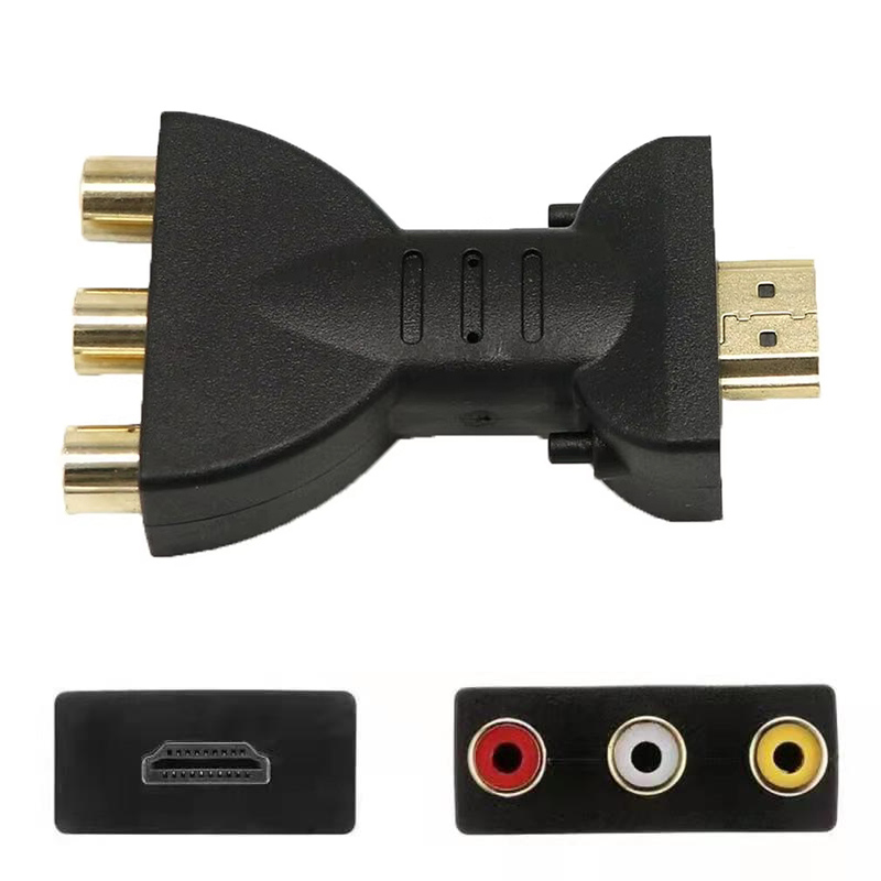 Composite Rca Cable - Adaptador Conversor HDMI para RCA AV
