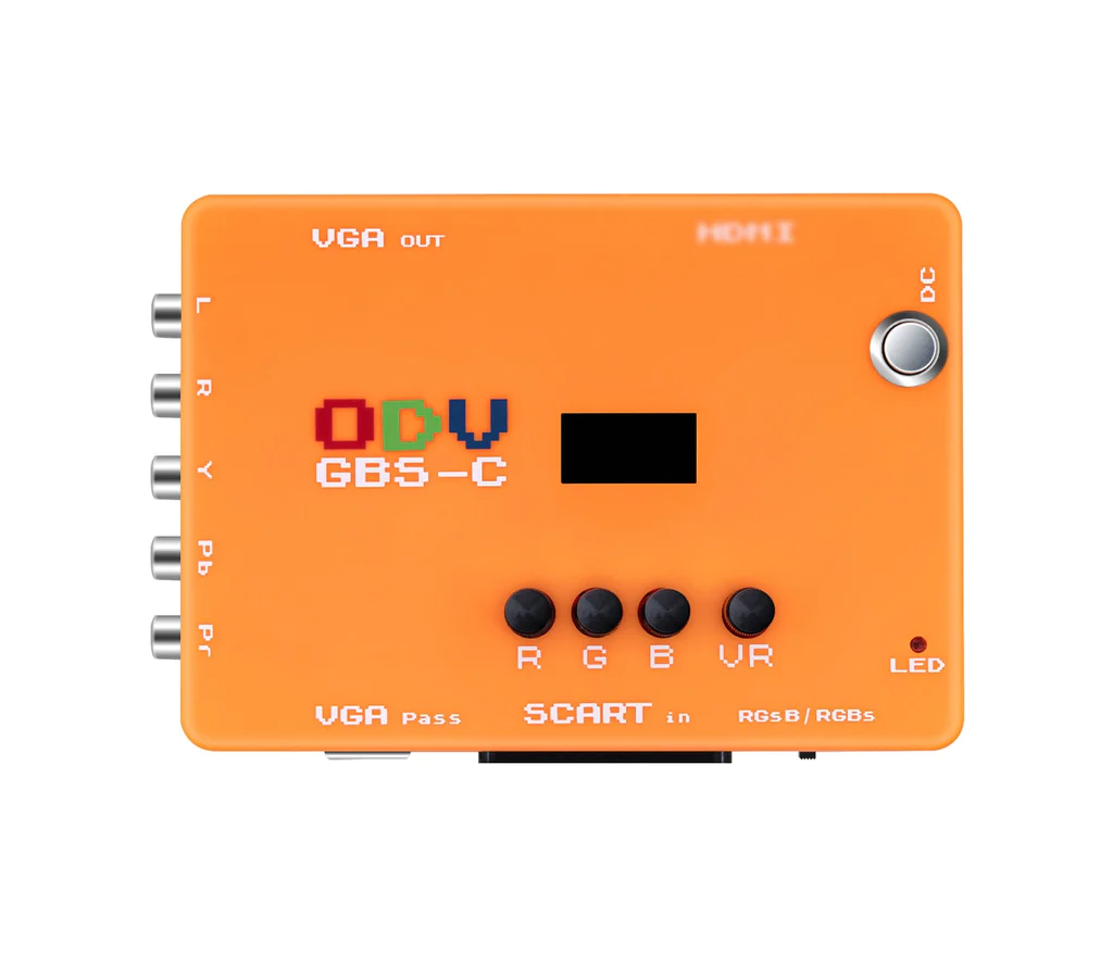 Retro Gaming Years - Mcbazel ODV-GBS-C Componente VGA/Scart para VGA/HDMI