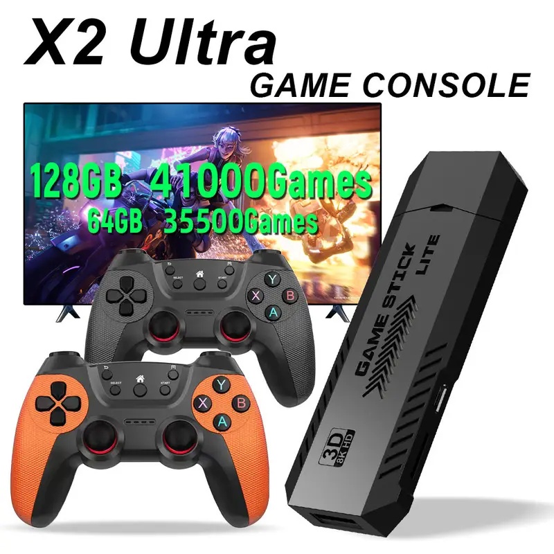Retro Gaming Os - Controle Remoto de Jogo Retro X2