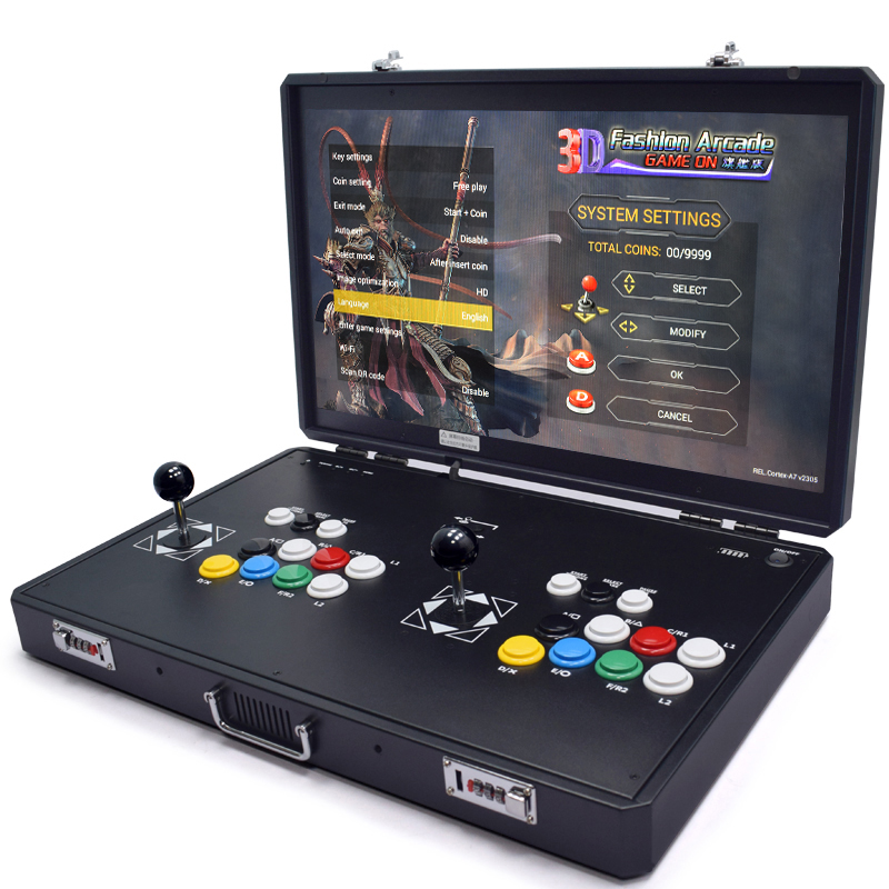 Retro Gaming Table - Pandora H3-LCD Arcade Console, 2 Jogadores