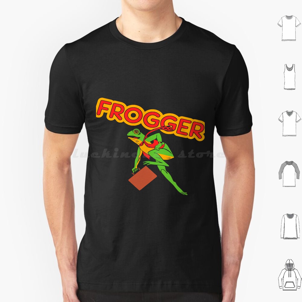Retro Gaming Juegos - Mod.4 arcade frogger videogame t camisa