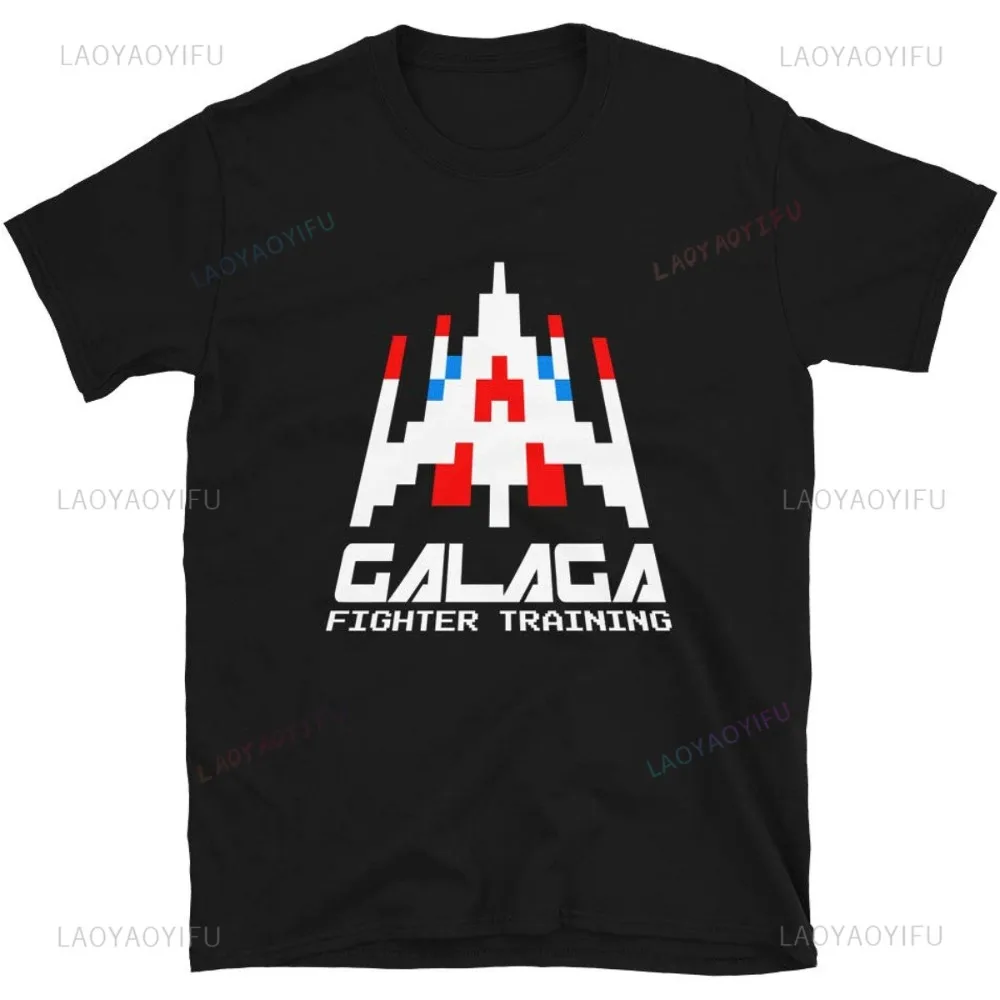 Retro Gaming Gamestop - Arcade Galaga-camiseta vintage masculina, videogame, jogo