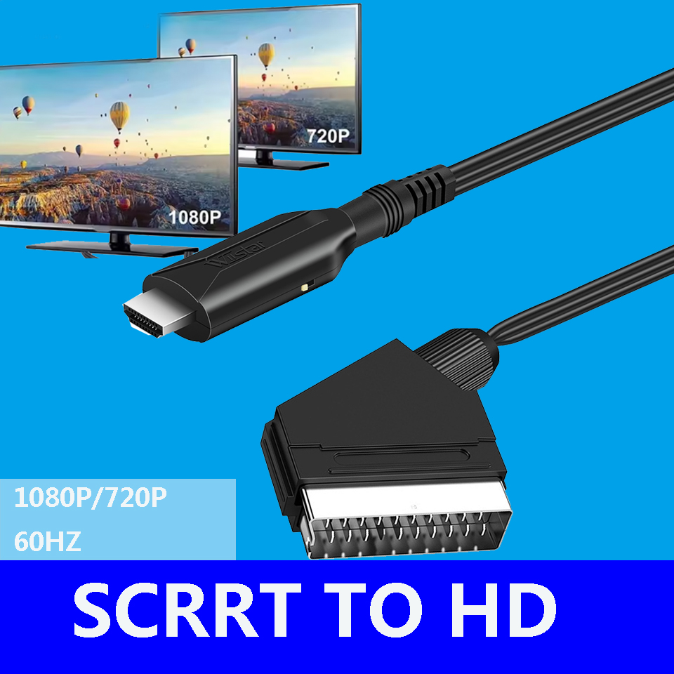 Scart To Hdmi - Scart para hdmi-compatível/hdmi-compatível com scart vídeo