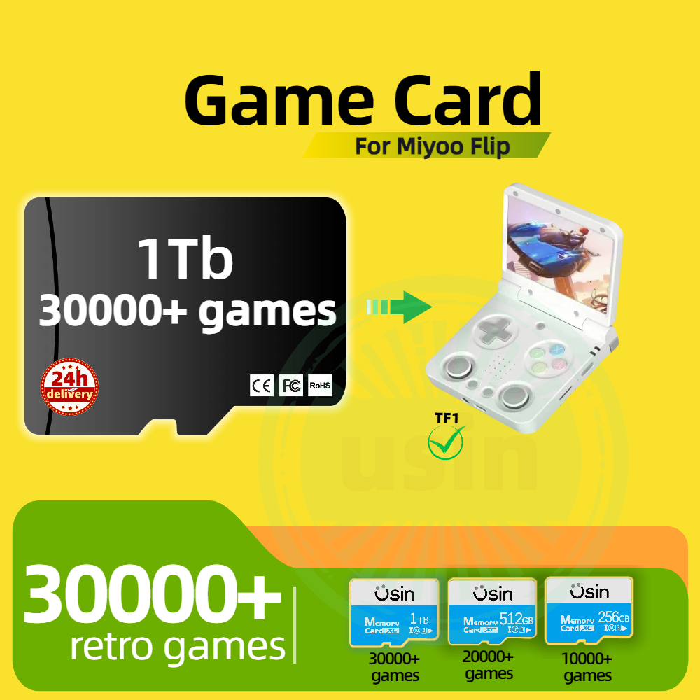 Retro Gaming Table - Cartão de jogo para miyoo flip