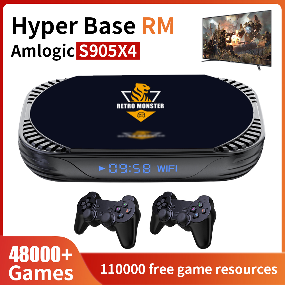Retro Gaming Tv Box - Console de Videogame Retro 4K S905X4,