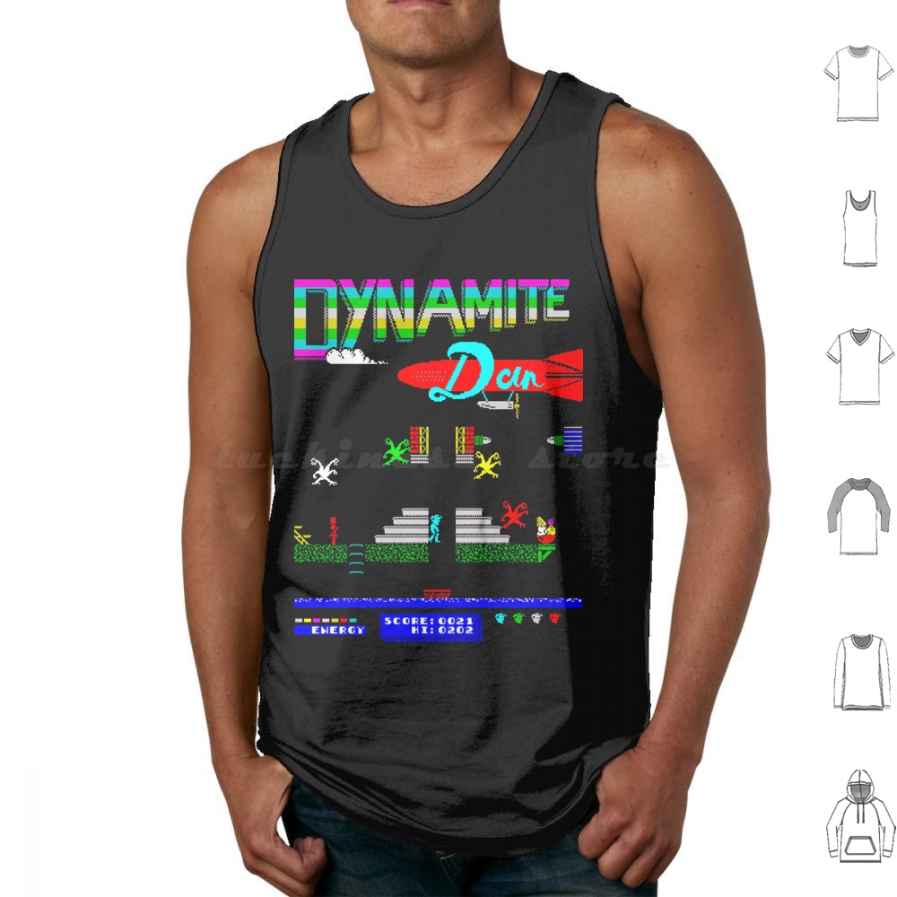 Retro Gaming Juegos - Camisetas Estampadas Mod.10 Arcade Dynamite Dan