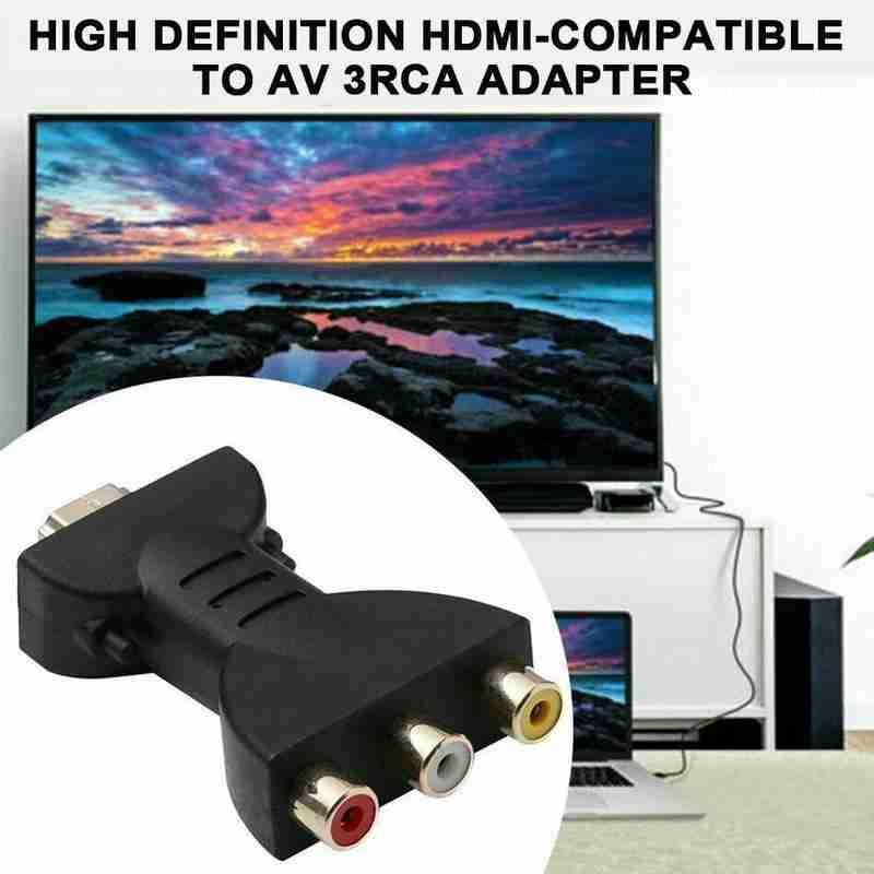 Composite Rca Cable - Adaptador Conversor AV2HDMI para TV BOX