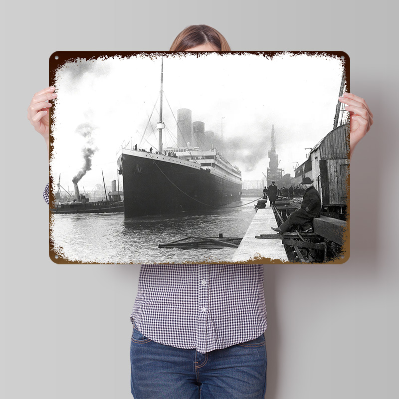 Retro Gaming Bar - Pôster Impresso Titanic, Arte de Parede