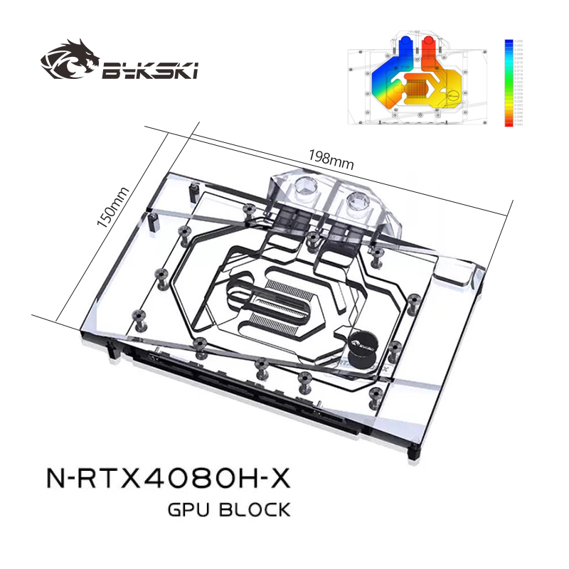 Bykski gpu bloco de água para  - Nvidia Vga Rtx 4080 avaliação e preço