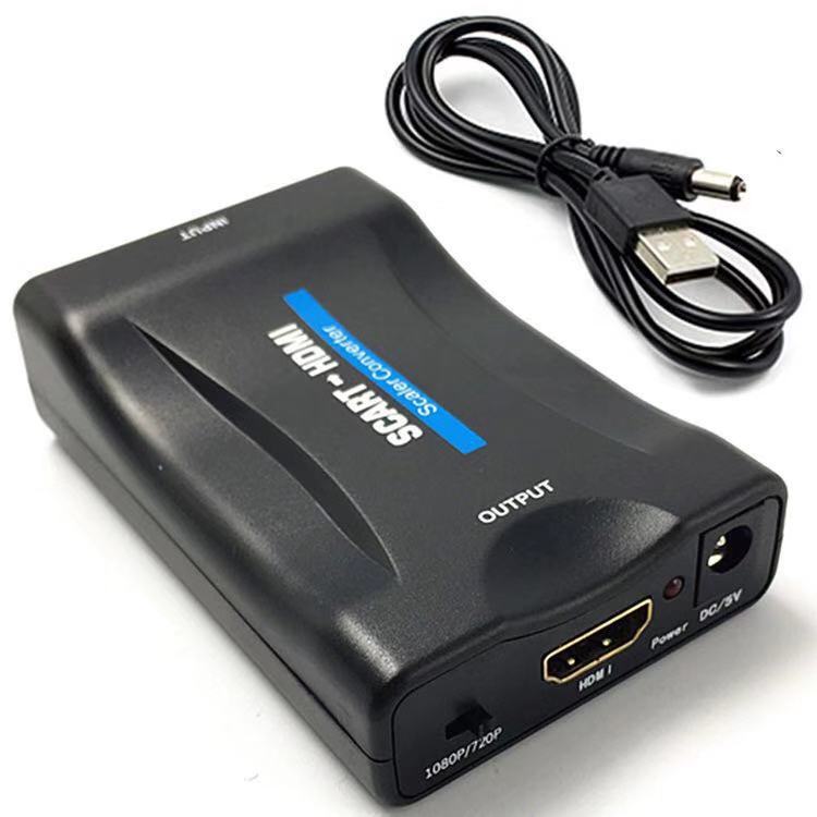 Conversor compatível com scart - Scart To Hdmi avaliação e preço
