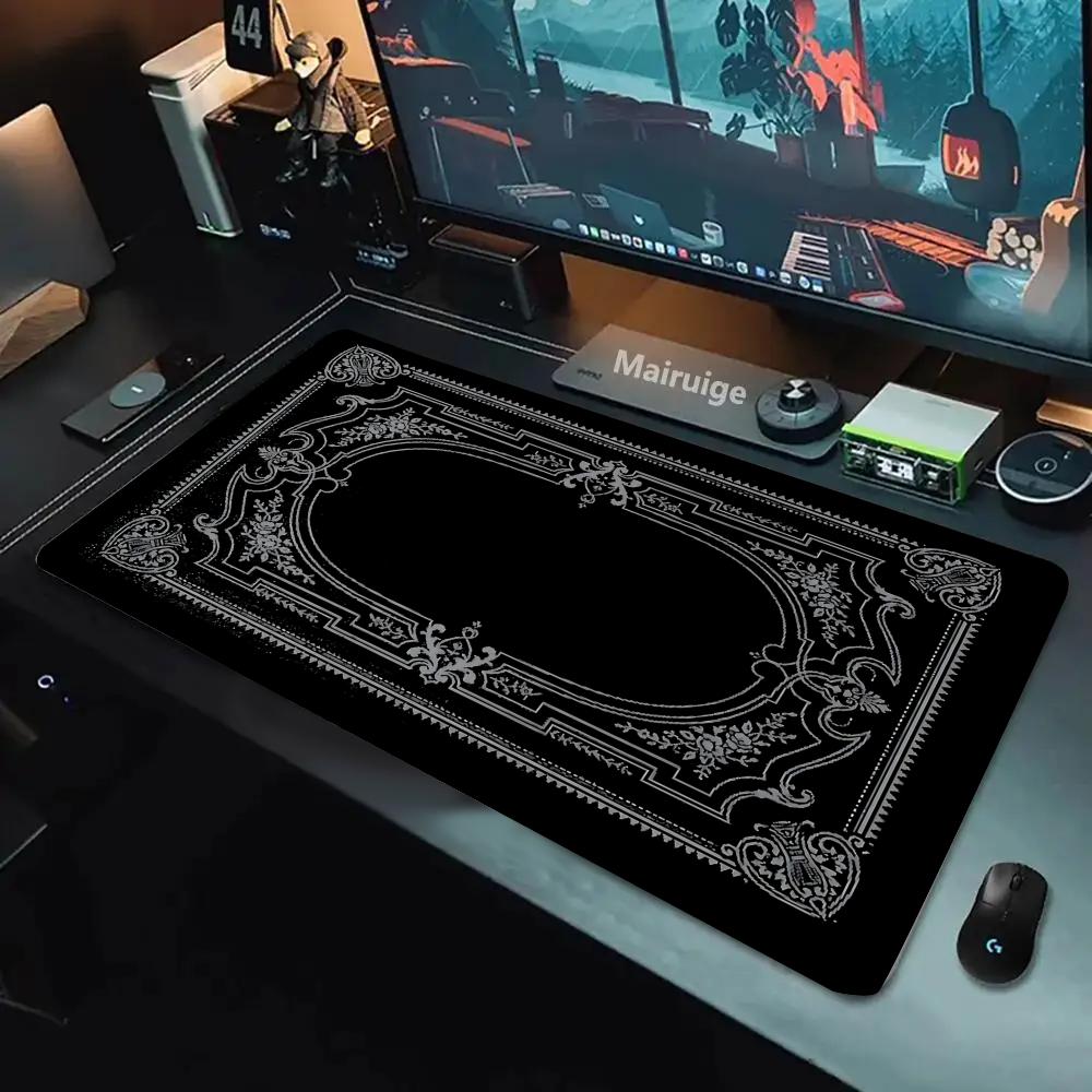 Novo Tapete de Rato Preto Esti - Retro Gaming Table avaliação e preço