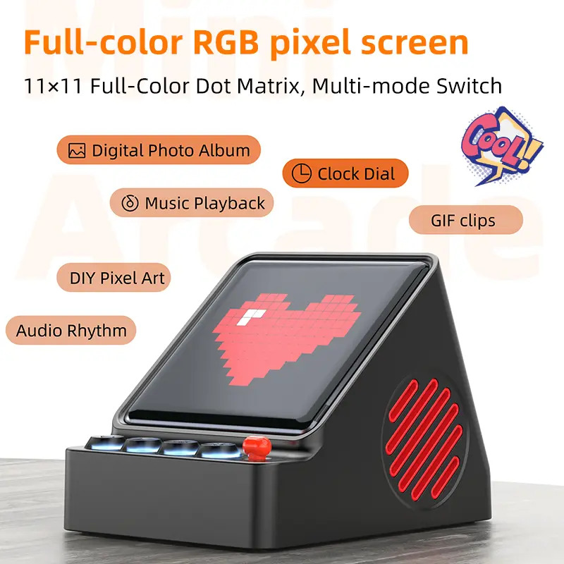 Caixa de Áudio com Display LED - Retro Gaming Corps avaliação e preço