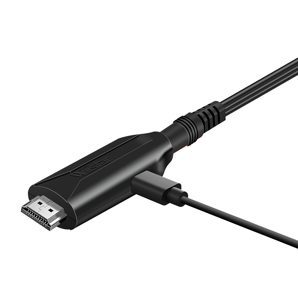 Conversor de cabo hdmi-compatí - Scart To Hdmi avaliação e preço