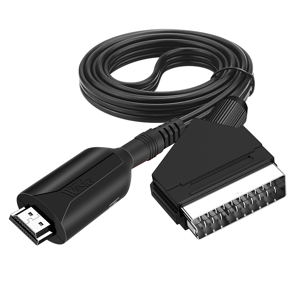 Conversor de cabo hdmi-compatí - Scart To Hdmi avaliação e preço