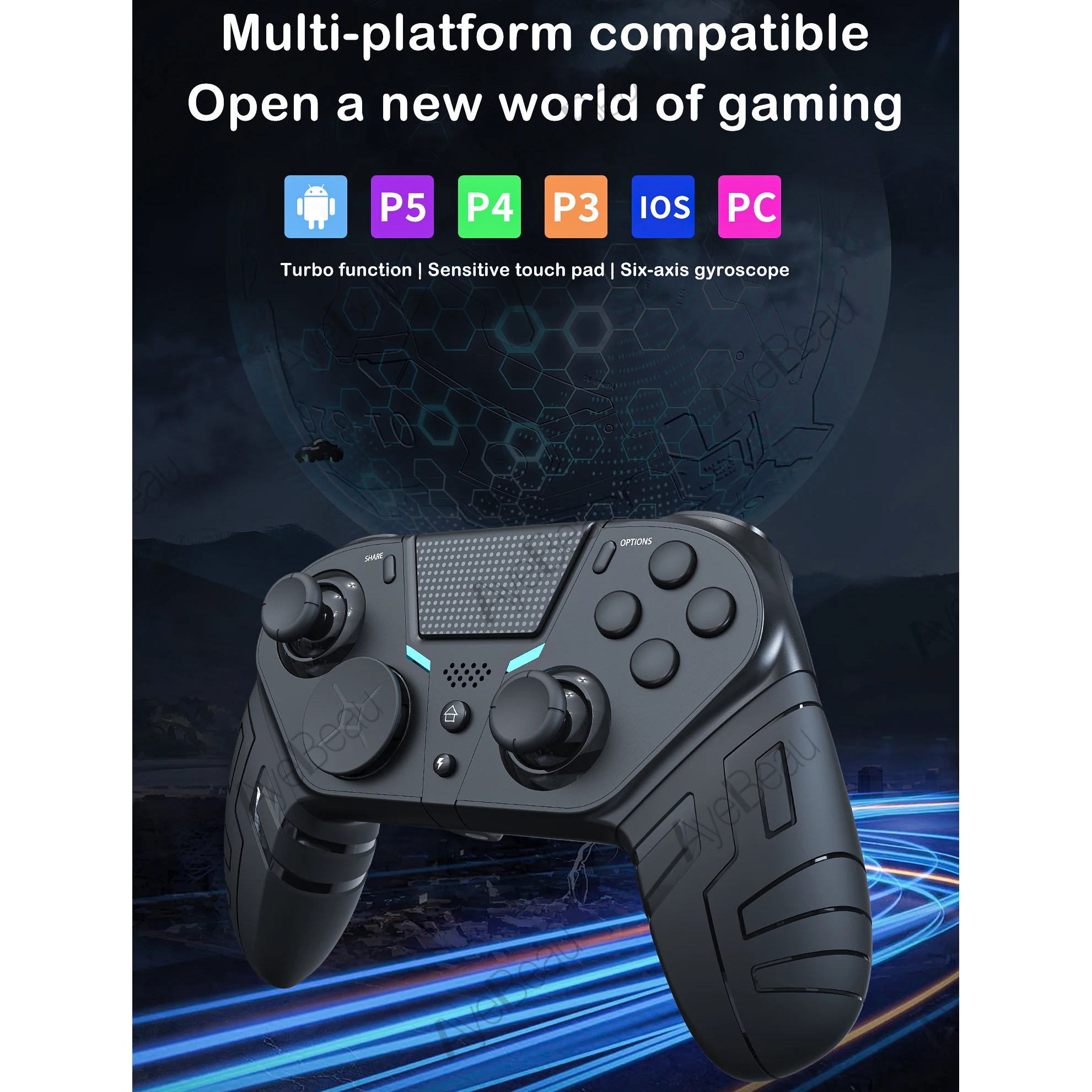 Controlador usb sem fio blueto - Retro Gaming In Vr avaliação e preço