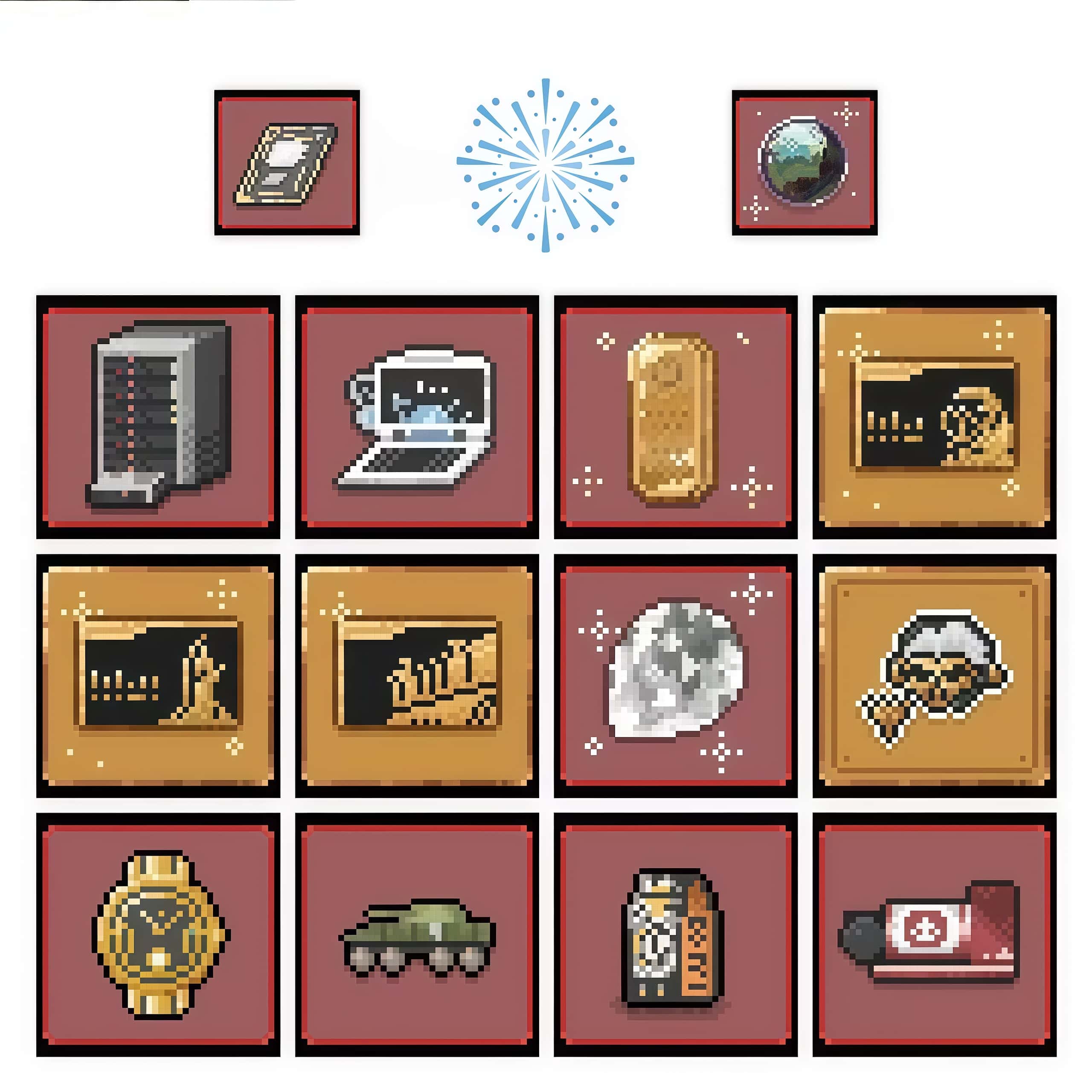 Rolo de Adesivos Pixel Delta G - Retro Gaming Bar avaliação e preço