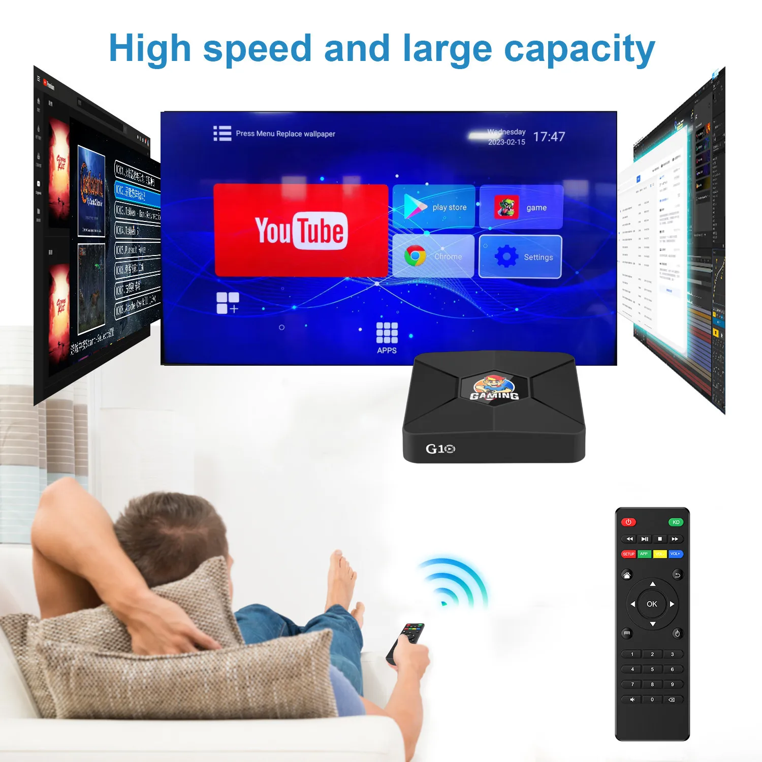Haayot caixa de jogo 4k hd int - Retro Gaming Tv Box avaliação e preço