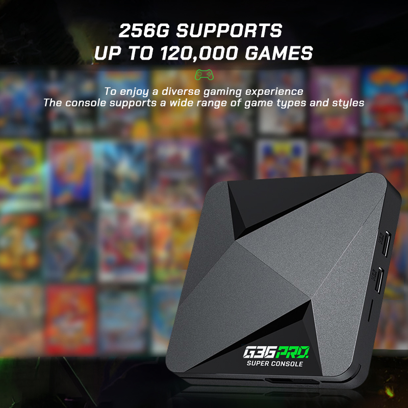Console de Jogos Super G36 Pro - Retro Gaming Tv Box avaliação e preço