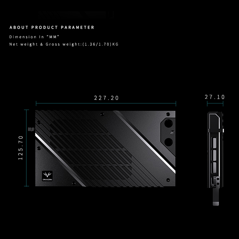 Granzon GBN-RTX4080FE GPU Bloc - Nvidia Vga Rtx 4080 avaliação e preço