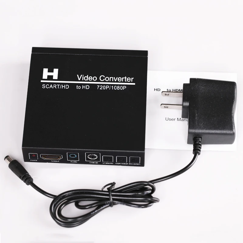 Conversor de Vídeo SCART HDMI  - Scart To Hdmi avaliação e preço
