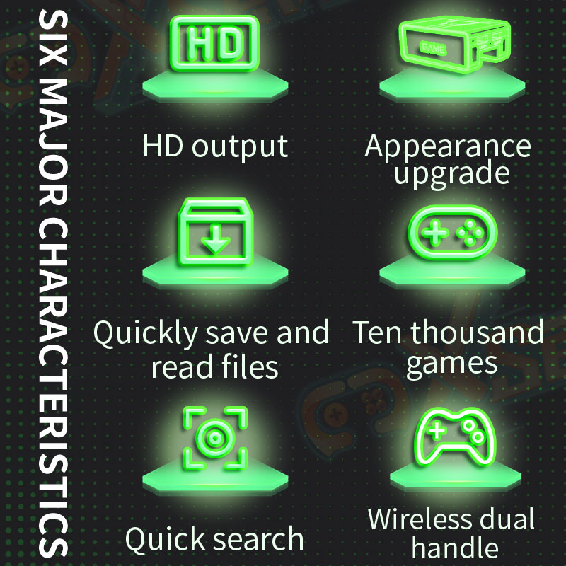 Novo Console de Videogame Coop - Retro Gaming Tv Box avaliação e preço