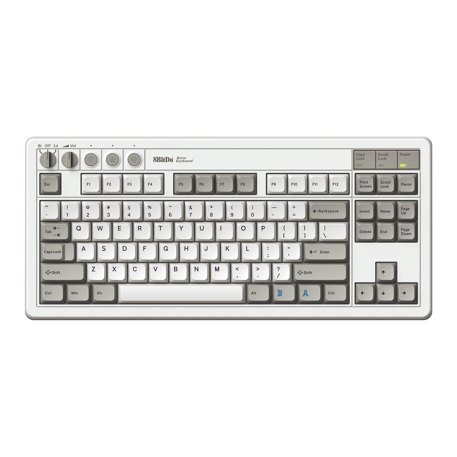 Teclado mecânico retrô 8bitdo, - Retro Gaming Corps avaliação e preço