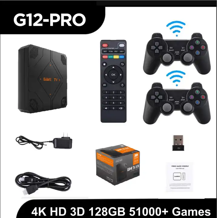 G12 pro caixa de jogo console  - Retro Gaming Tv Box avaliação e preço