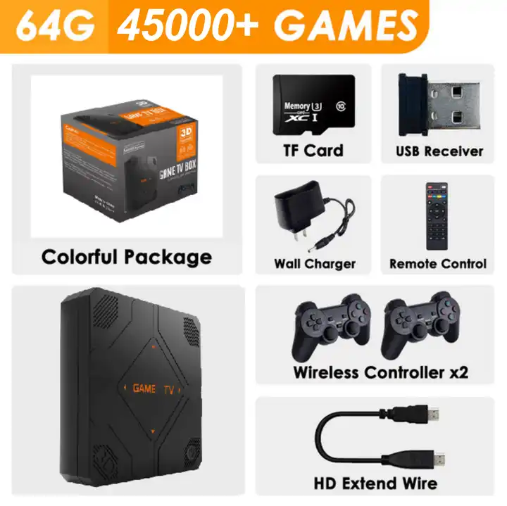 G12 pro caixa de jogo console  - Retro Gaming Tv Box avaliação e preço