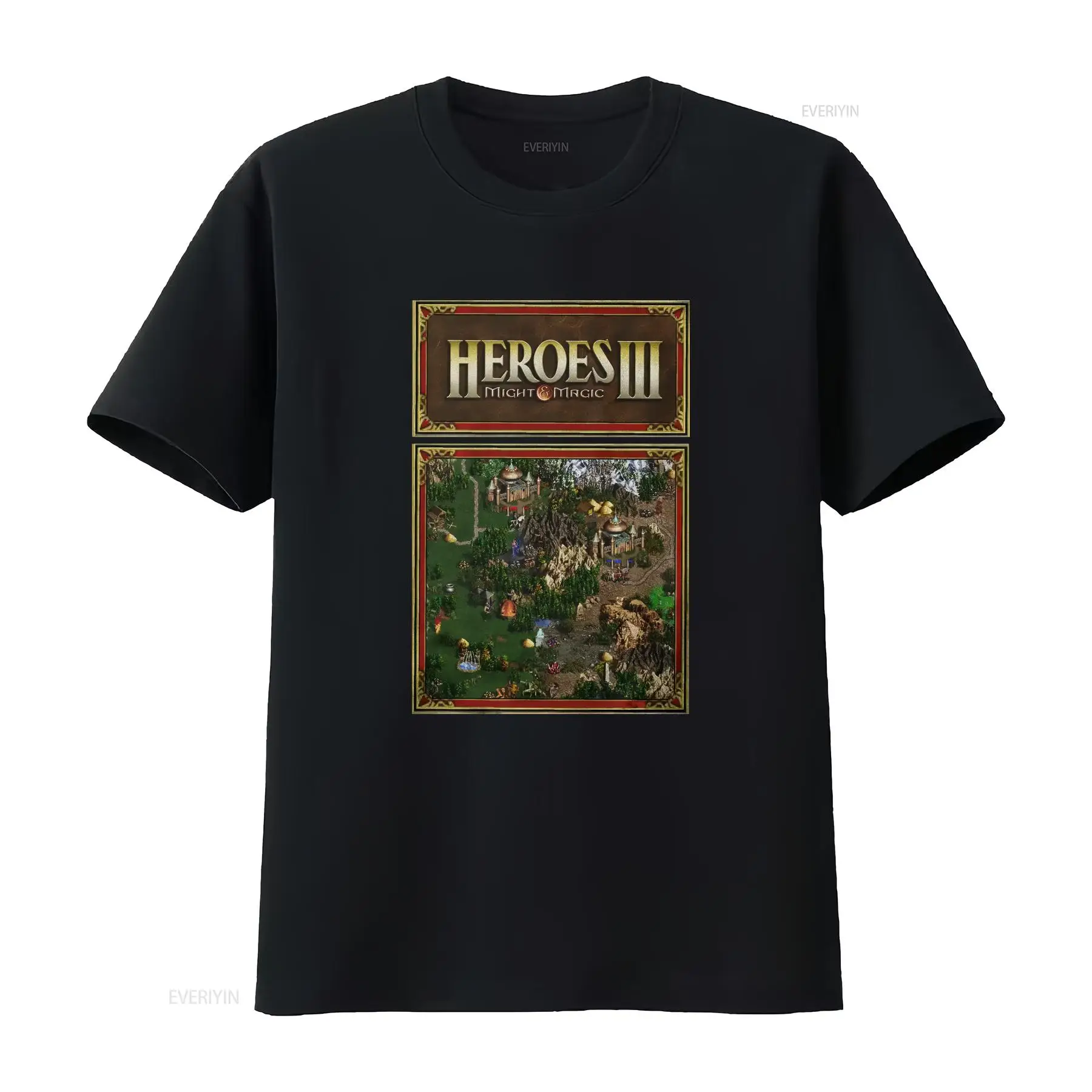 Camiseta Heroes Map of Might A - Retro Gaming Gamestop avaliação e preço