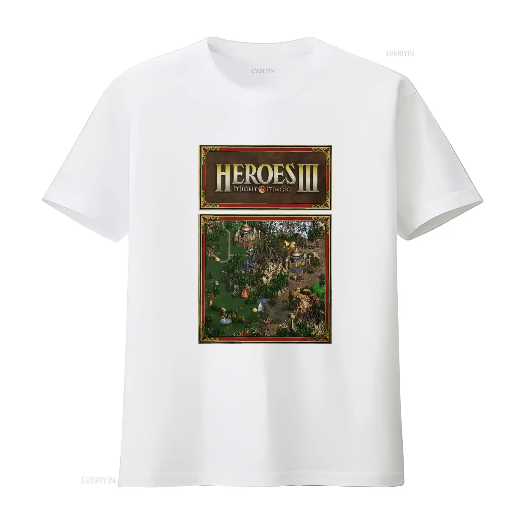 Camiseta Heroes Map of Might A - Retro Gaming Gamestop avaliação e preço