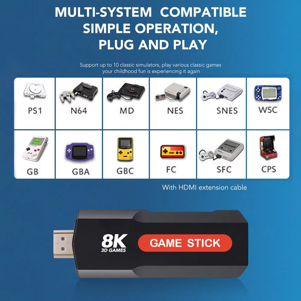 Console de Jogos X2 Game Stick - Retro Gaming Os avaliação e preço