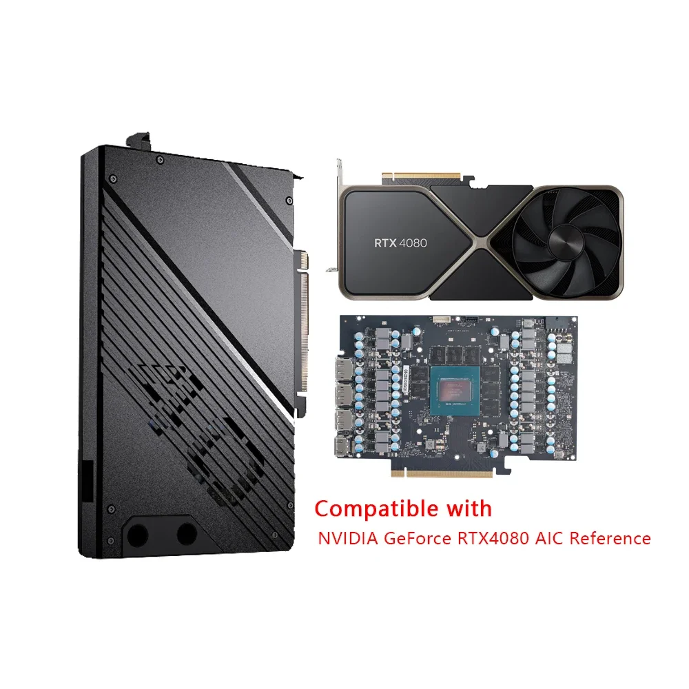 Bloco de água Granzon GPU para - Nvidia Vga Rtx 4080 avaliação e preço