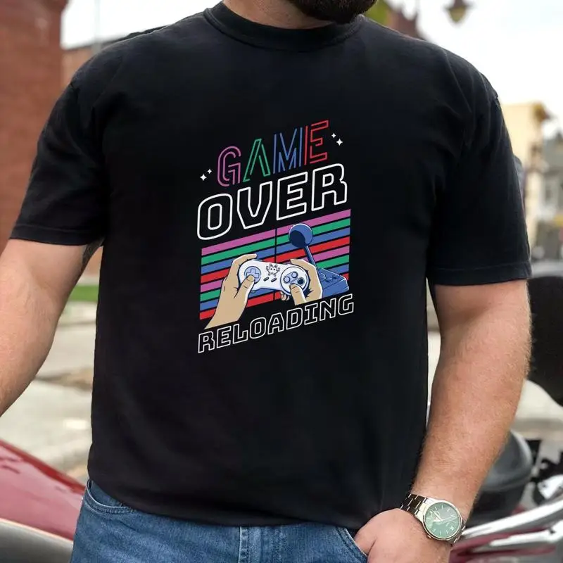 Camiseta Retro Game Over 17, C - Retro Gaming Gamestop avaliação e preço