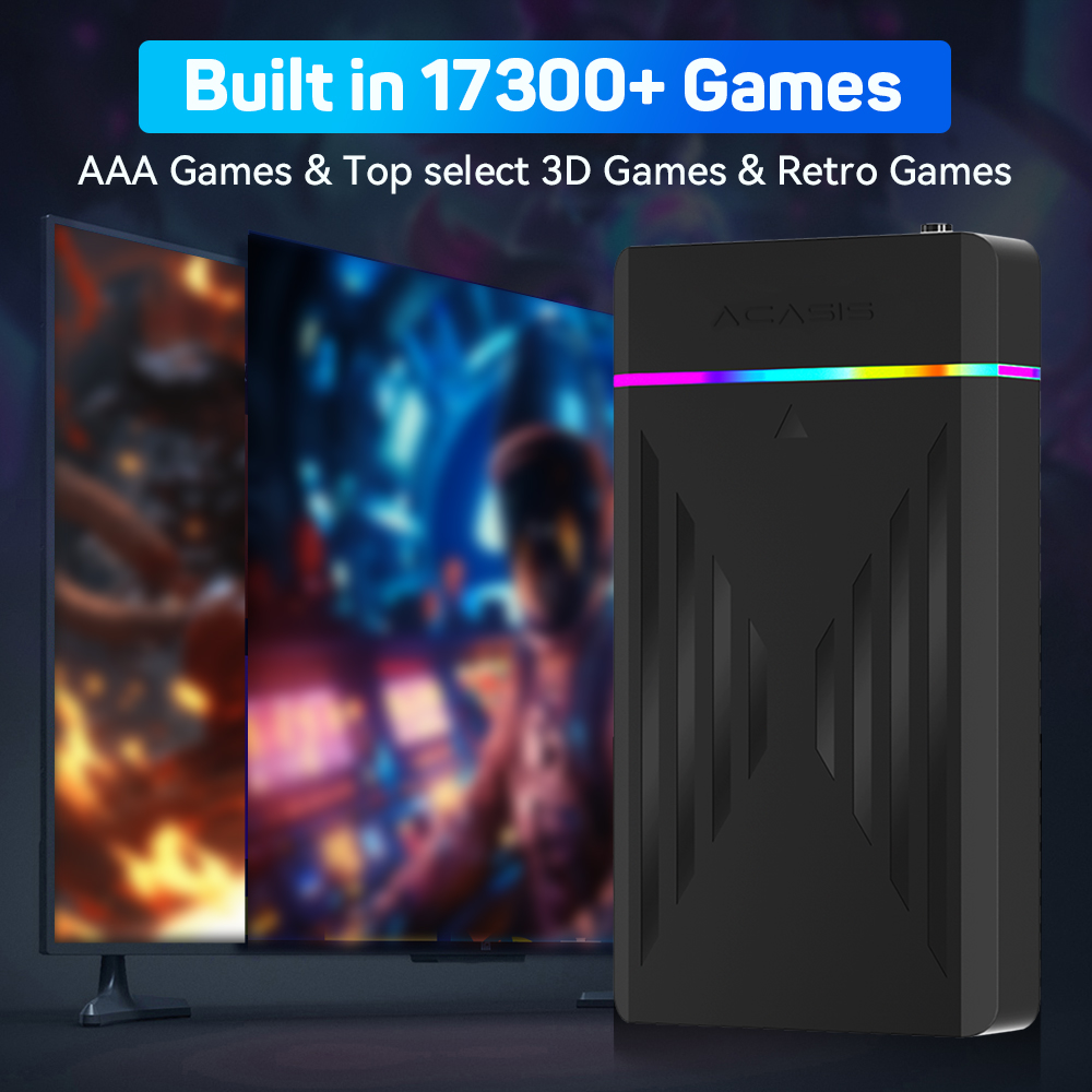 3TB portátil Gaming HDD Launch - Retro Gaming Os avaliação e preço